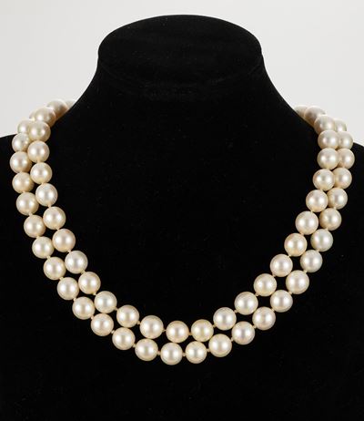 Collana di Perle Coltivate