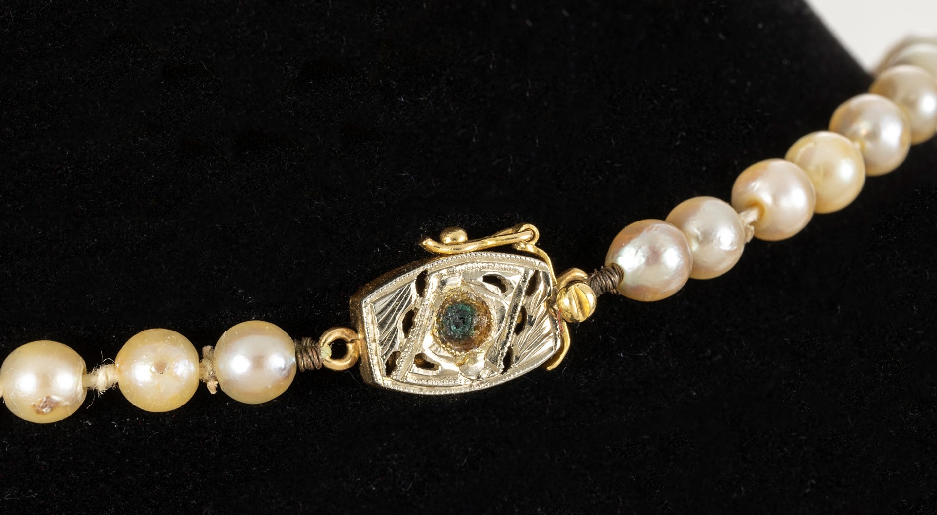 Collana di Perle Coltivate in Gradazione
