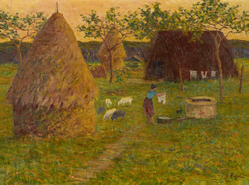 Ferruccio Pagni - Scena di Campagna