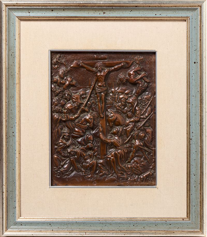 Ignoto Scultore Nordico del XIX Secolo - Crocifissione