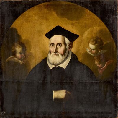 San Filippo Neri con Rosario e Cherubini
