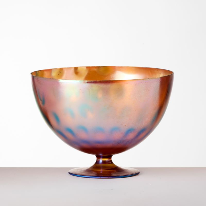 Tiffany Coppetta in Vetro Favrile
