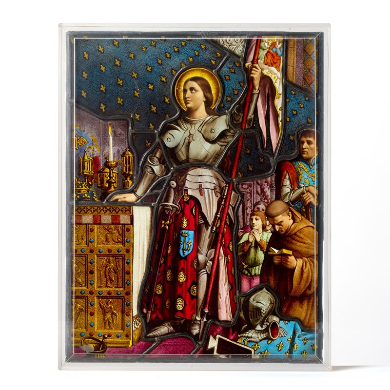 Ignoto Francese Fine XIX - Inizio XX Secolo - Giovanna D'arco All'incoronazione di Carlo VII (da ...