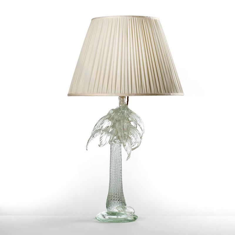 Lampada a Palma in Vetro