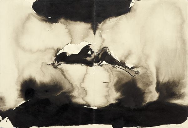Alessandro Verdi : La soglia  (2008)  - Inchiostro su carta - Asta Dipinti, Disegni, Sculture e Grafica - Casa d'aste Farsettiarte