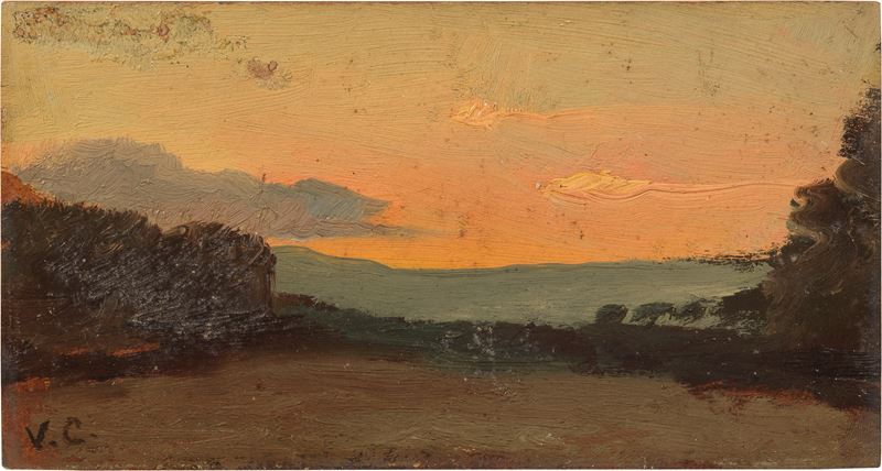 Vincenzo Cabianca - Tramonto