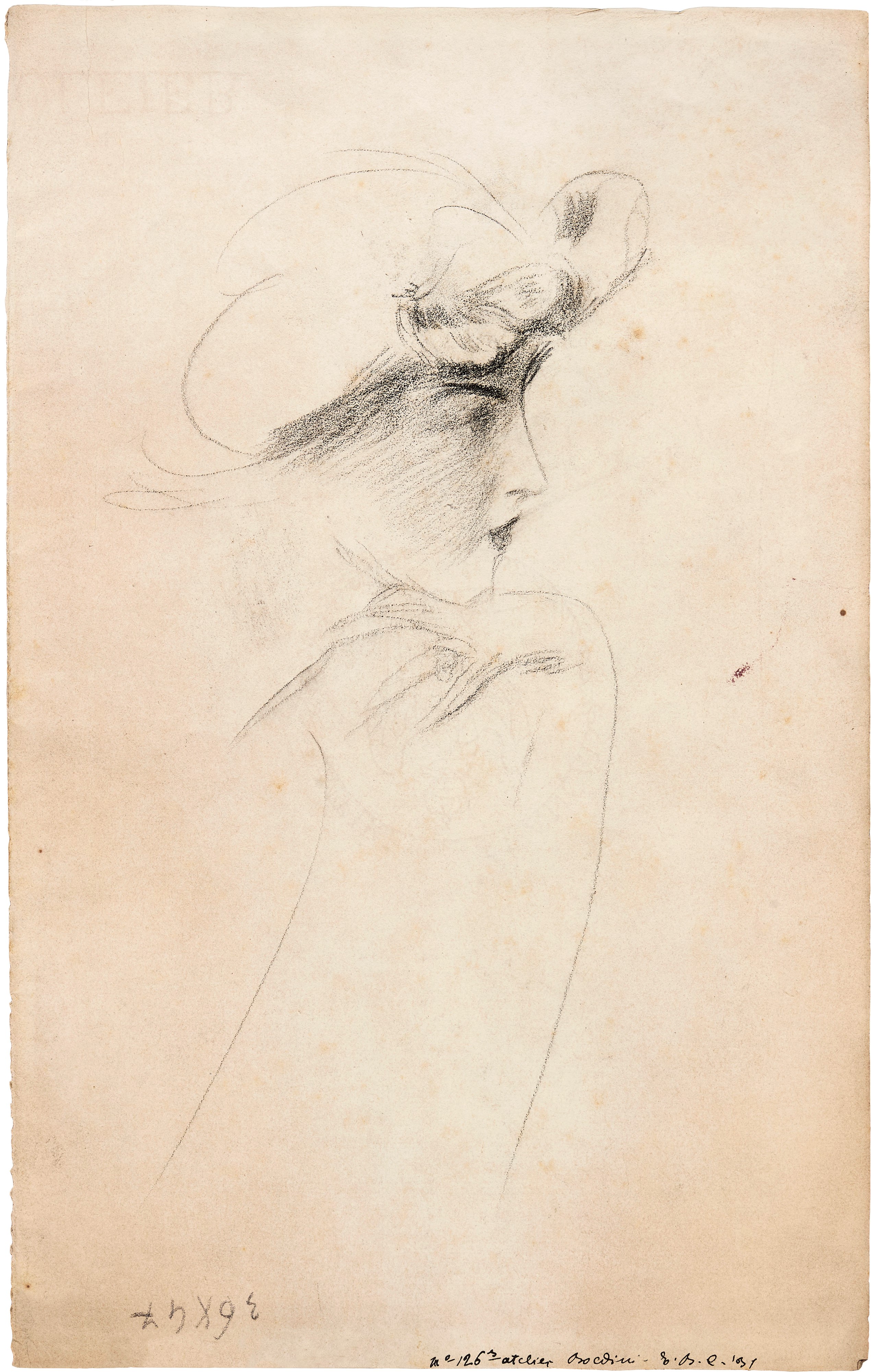Giovanni Boldini - Signora con Cappello e Veletta