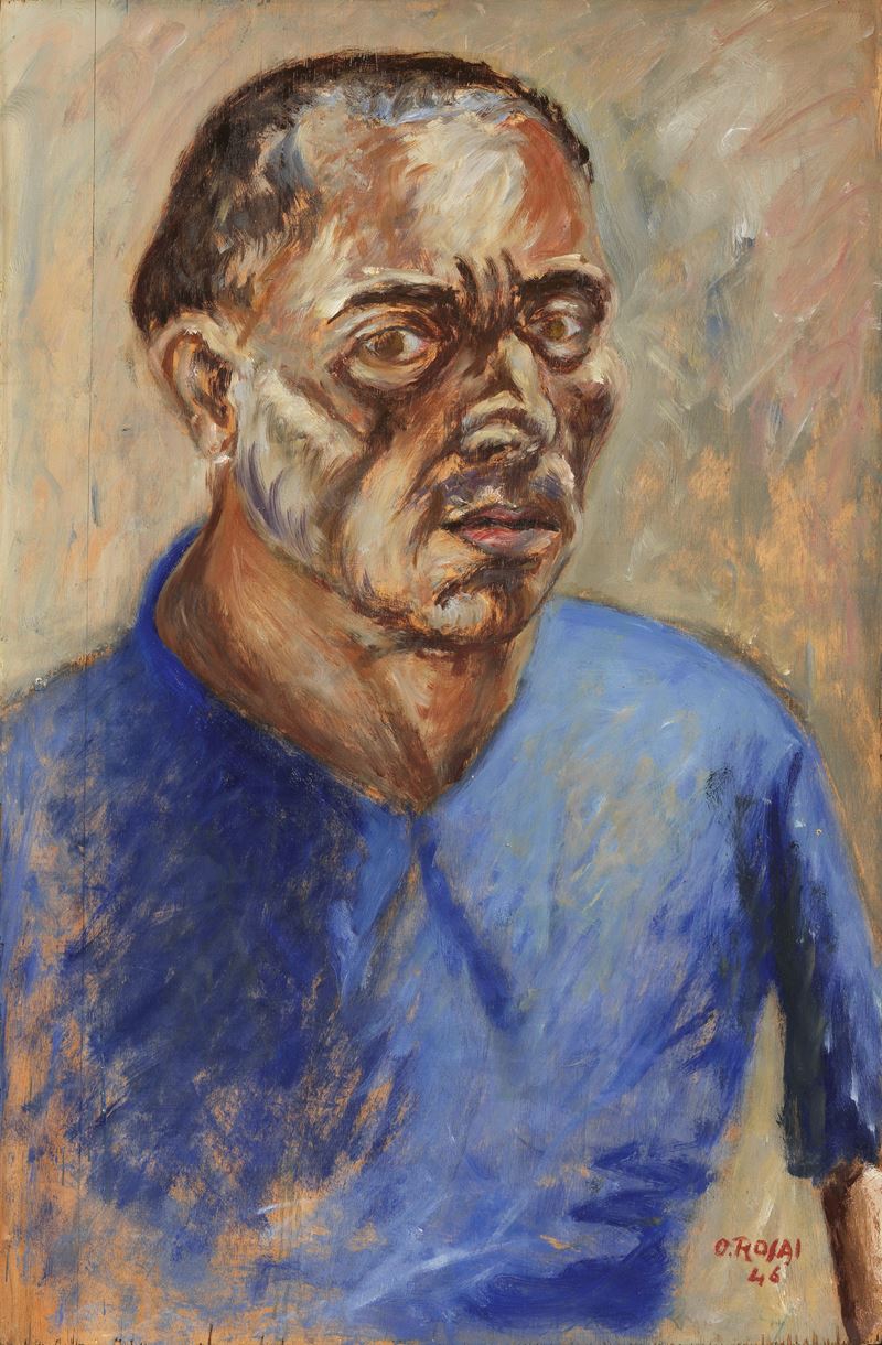 Ottone Rosai - Autoritratto