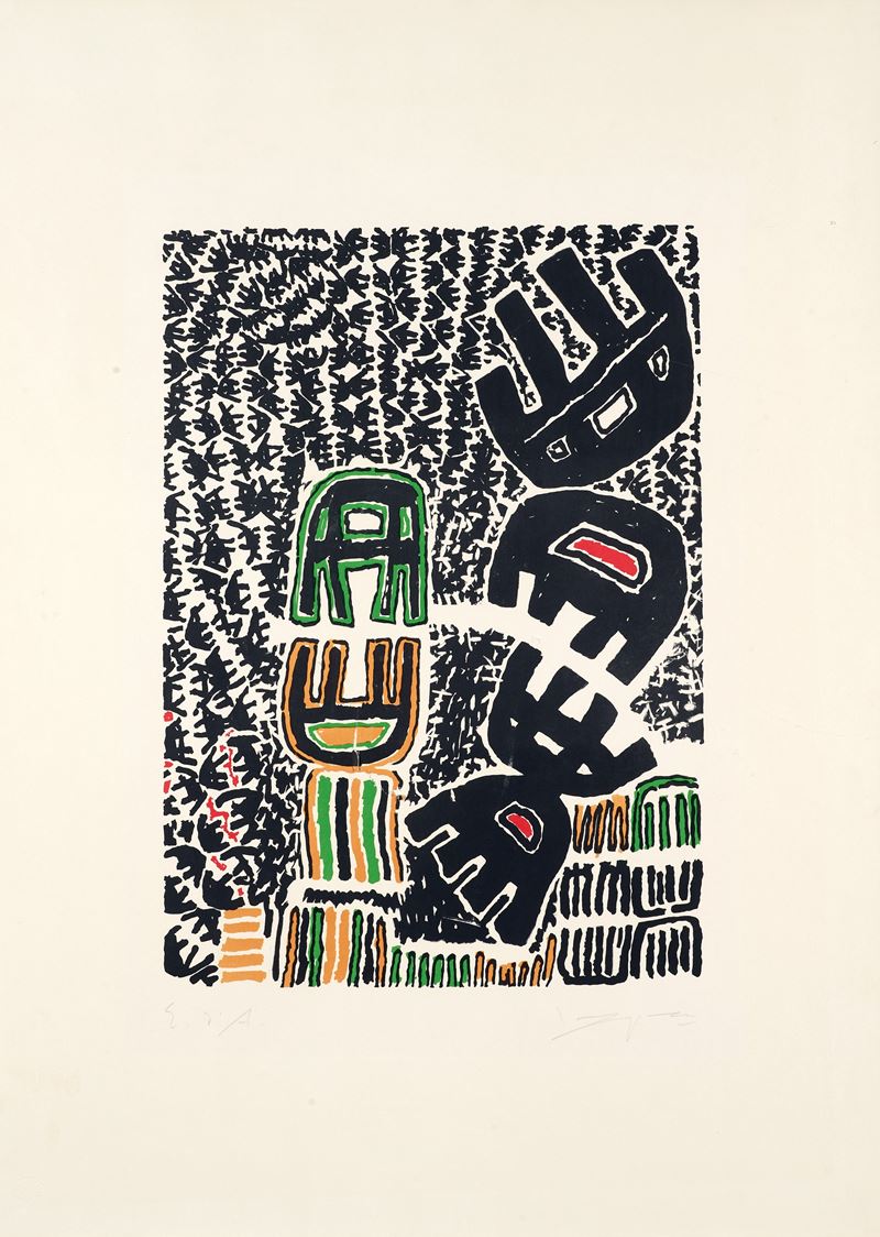 Giuseppe Capogrossi - Opale N. 9