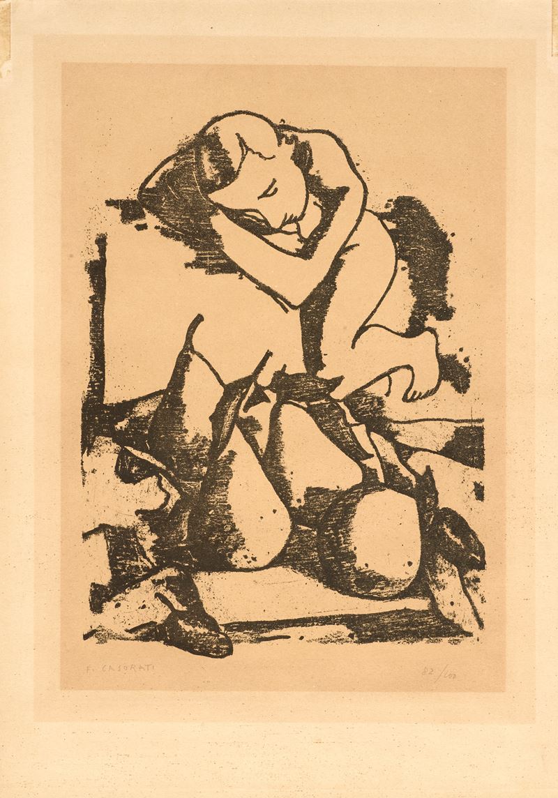 Felice Casorati - Senza Titolo
