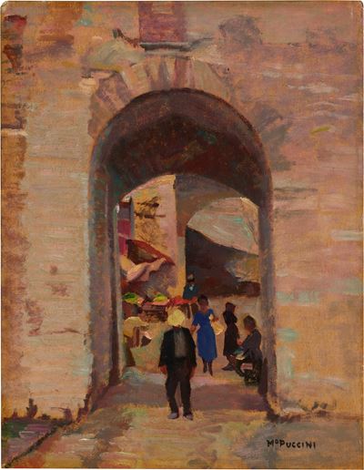 Sotto il Torrione di Piombino