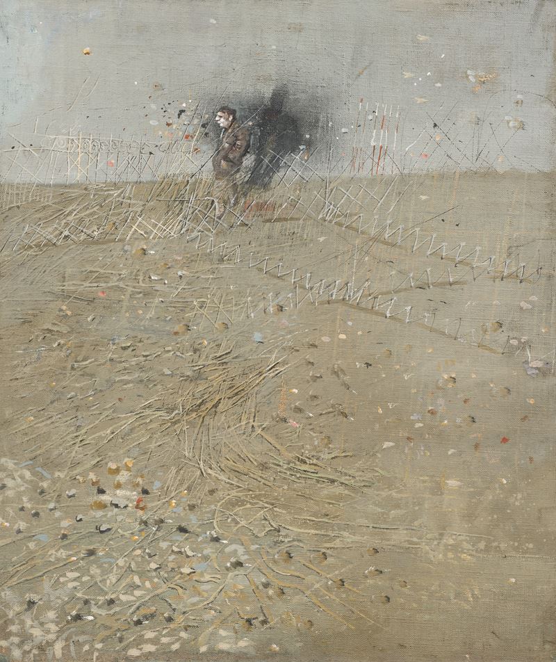 Giuseppe Banchieri - Figura nel Paesaggio (omaggio a F. Casorati)