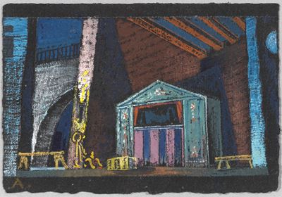 Bozzetto di Scena per «el Retablo», Variante