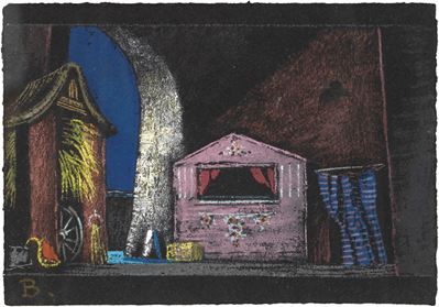 Bozzetto di Scena per «el Retablo»