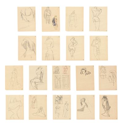 Diciotto Disegni da « Itaccuini Capresi»