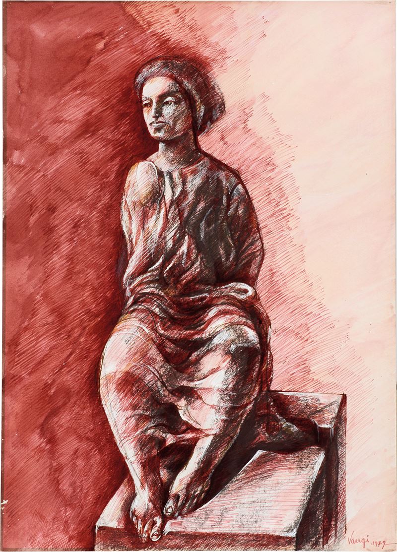 Giuliano Vangi - Figura Femminile