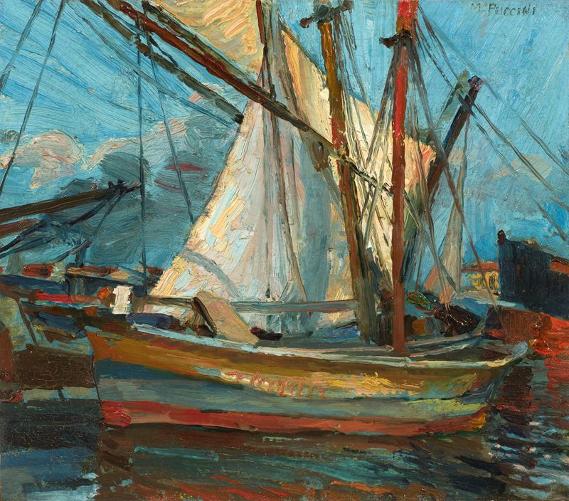 Mario Puccini - Porto Dopo la Buriana