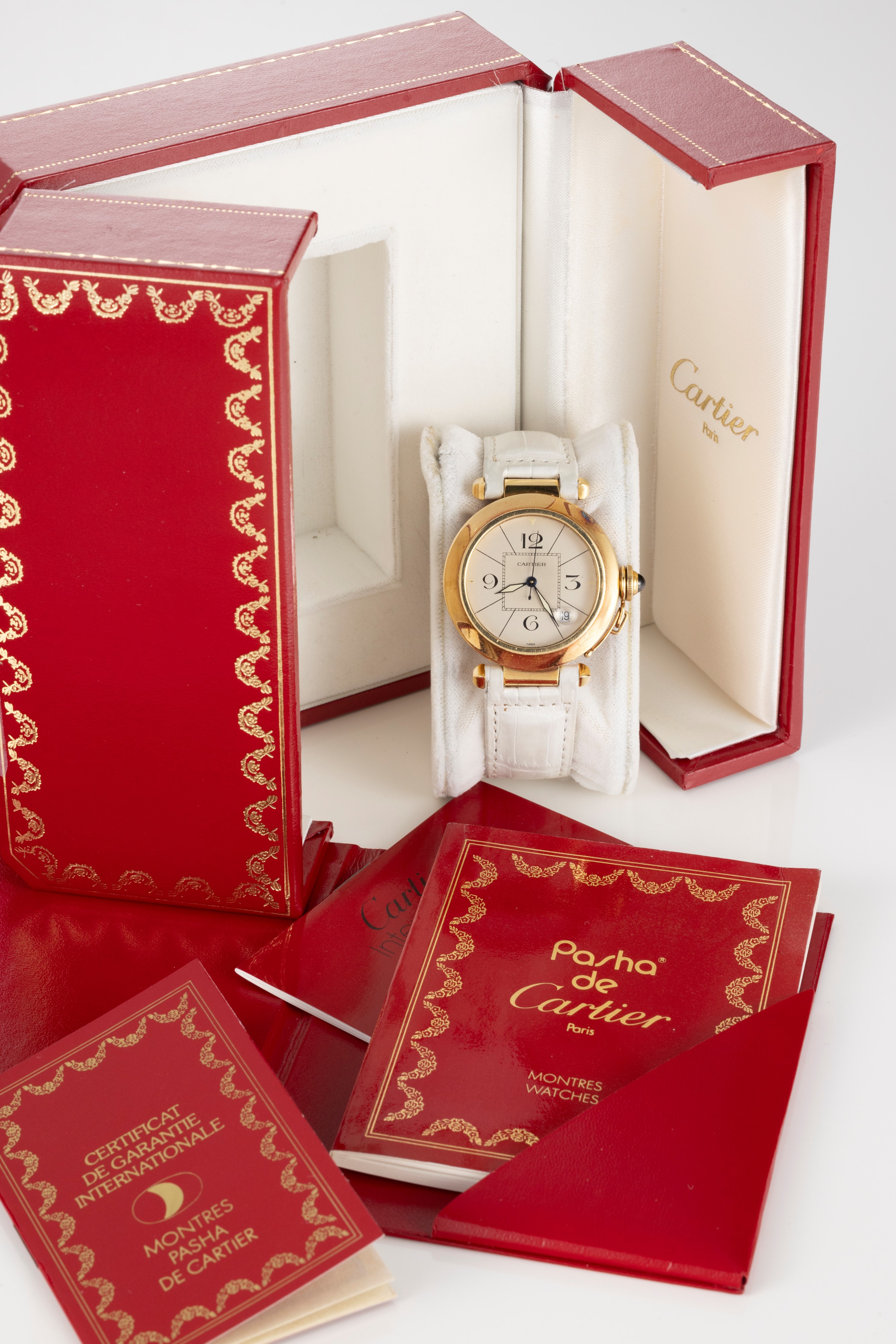 Cartier Pasha, ref. 1989 820901, anni Novanta