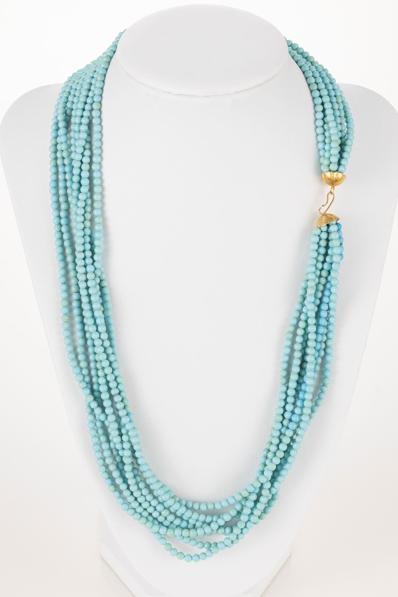 Collana in turchese