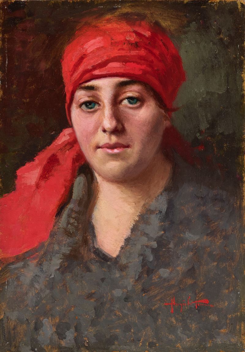 Angiolo Tommasi - Il Fazzoletto Rosso