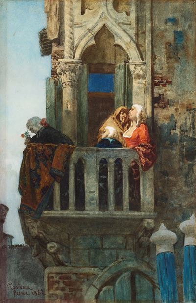 Il Balcone (scena in Costume del Settecento)