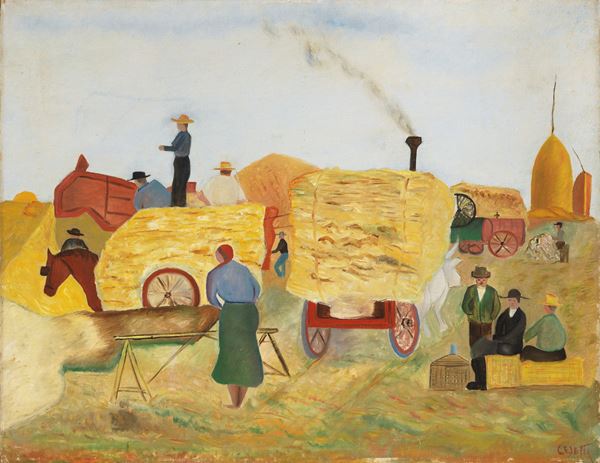 Giuseppe Cesetti - L'aia