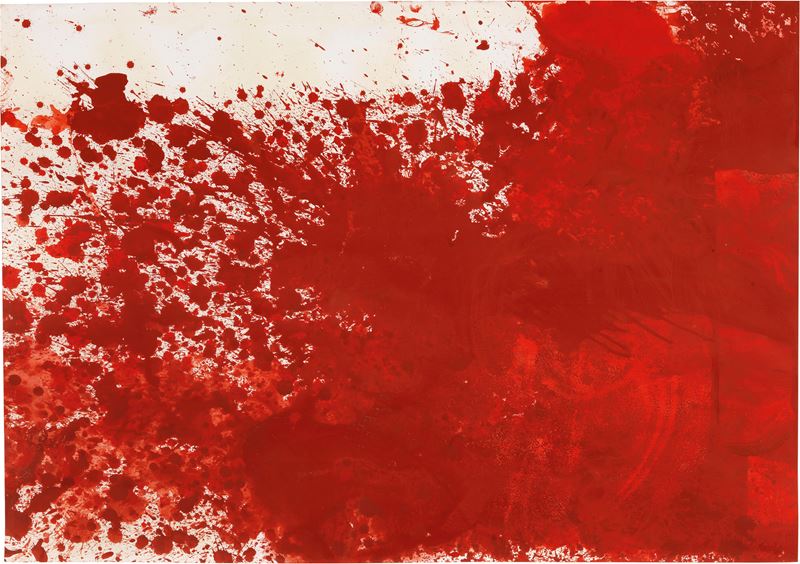 Hermann Nitsch - Senza Titolo