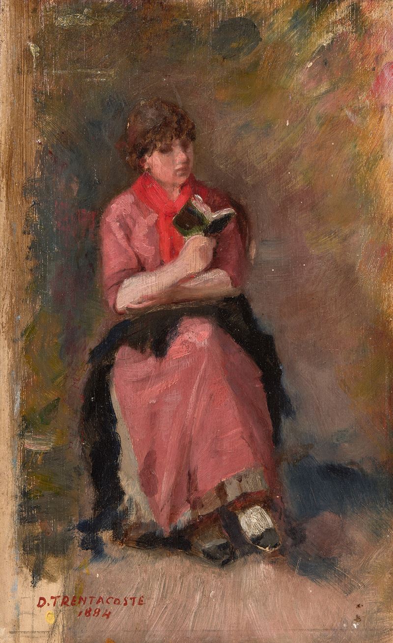 Domenico Trentacoste - Donna che Legge