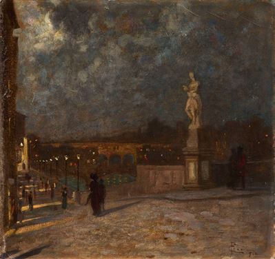 Notturno a Ponte Santa Trinita