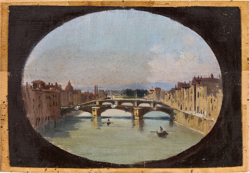 Veduta dell'Arno a Firenze