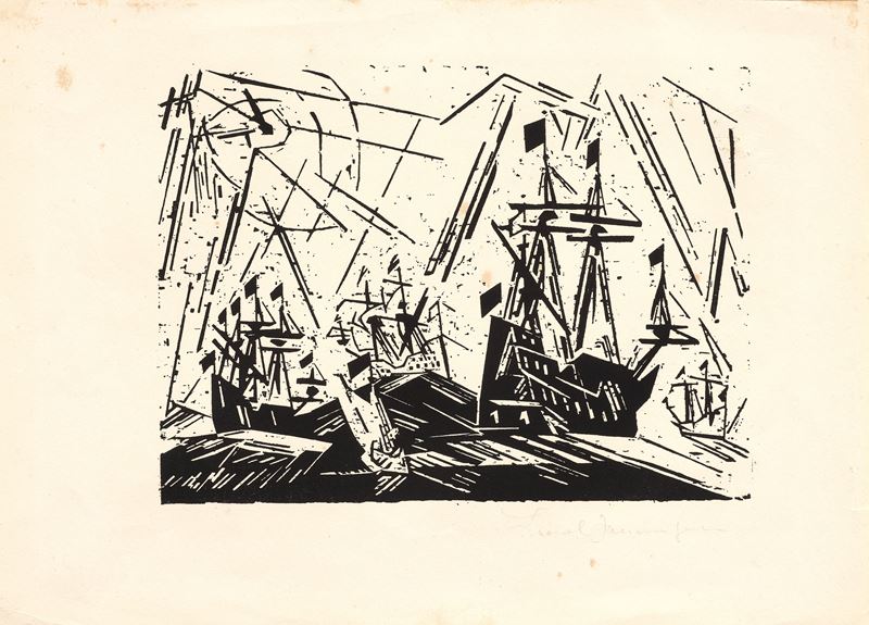 Lyonel Feininger - Hansaflotte