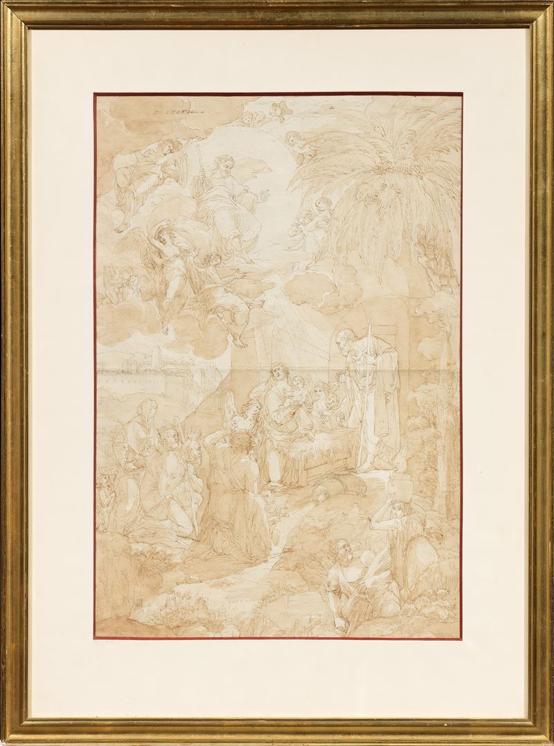 Due opere raffiguranti «Adorazione dei pastori»