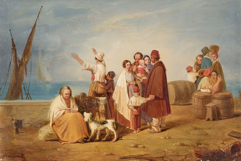 Ignoto del XIX Secolo - Scena Popolare