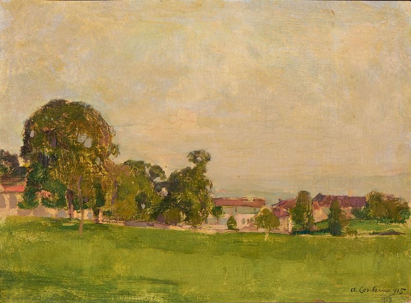 Arturo Conterno - Veduta di campagna