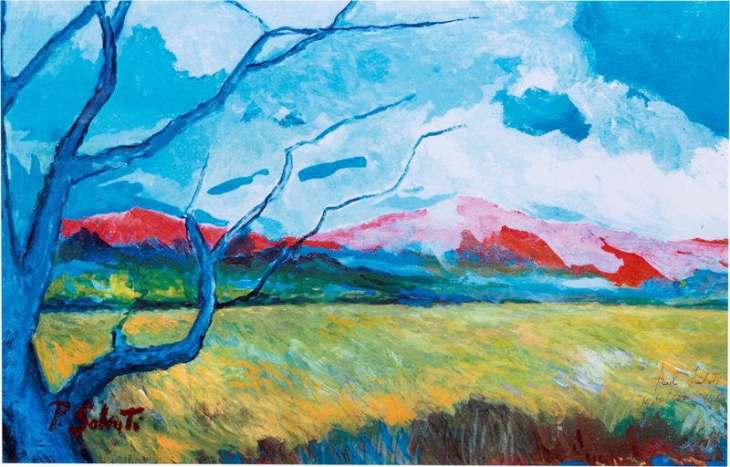 Paolo Salvati - Albero Blu