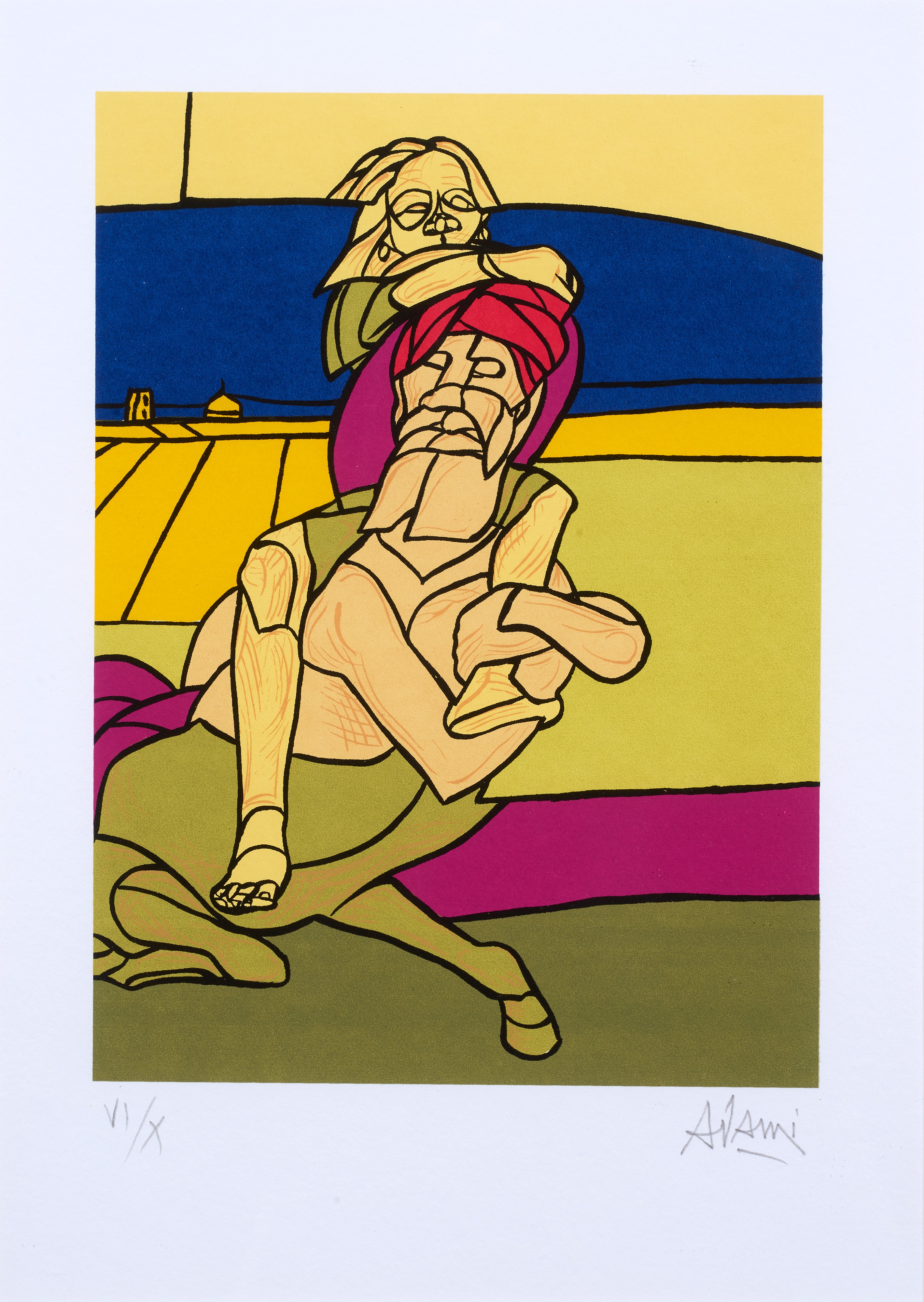 Valerio Adami - Due Grafiche