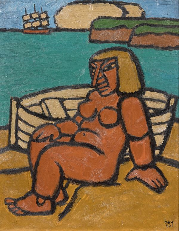 Juan Bay - Ritratto di donna