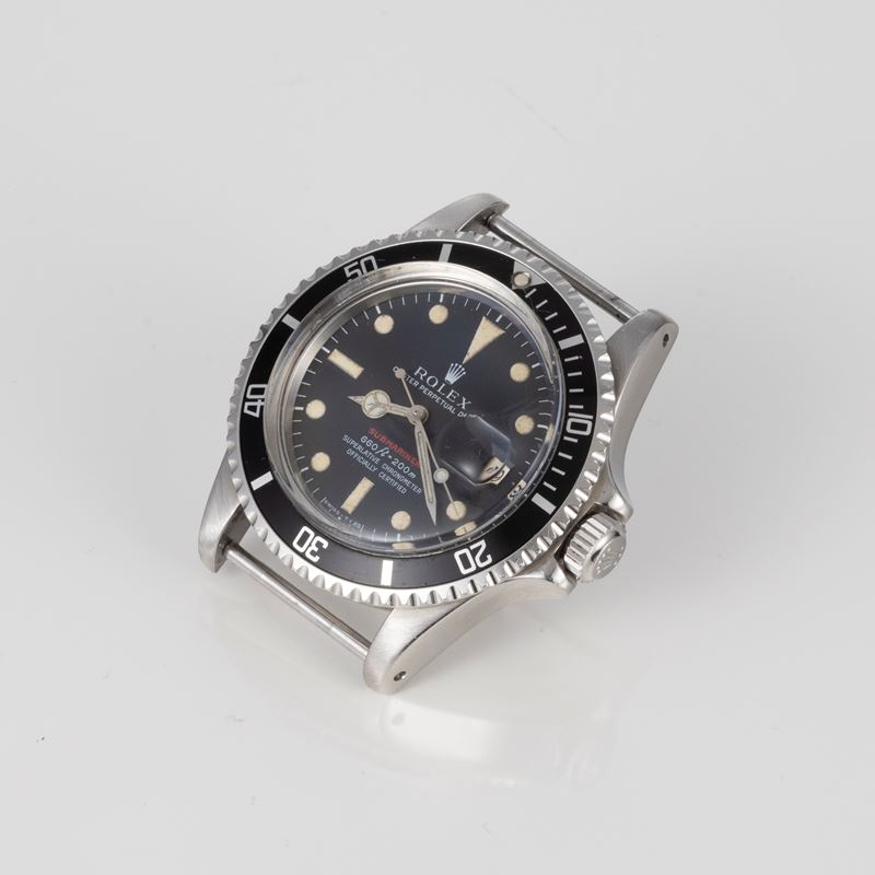 Raro Rolex Submariner Scritta Rossa, ref. 1680, 1977