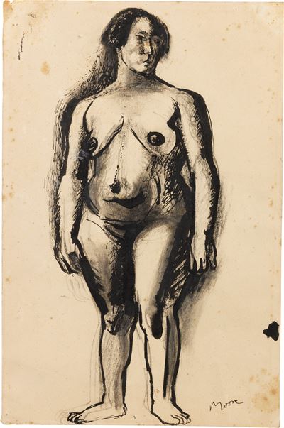 Standing Nude