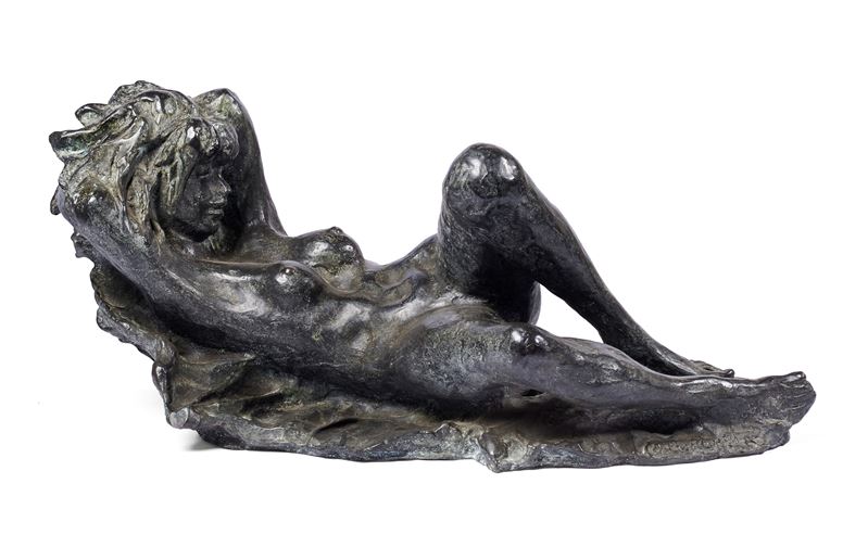 Augusto Murer - Nudo Sdraiato