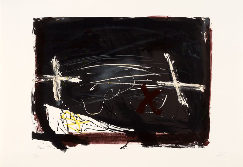 Antoni Tàpies - Senza Titolo