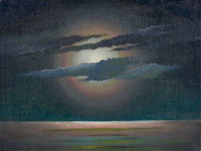 Luna Dietro le Nuvole (notturno)