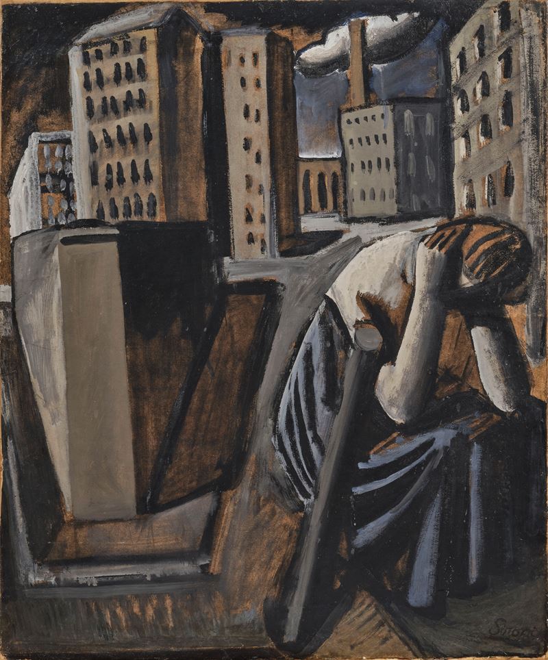Mario Sironi - Figura e Paesaggio Urbano