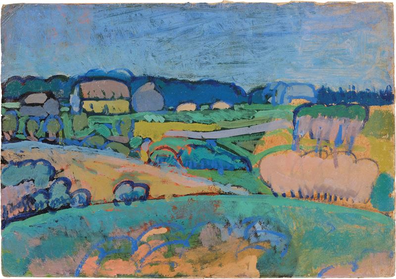 Gino Rossi - Colline in Bretagna