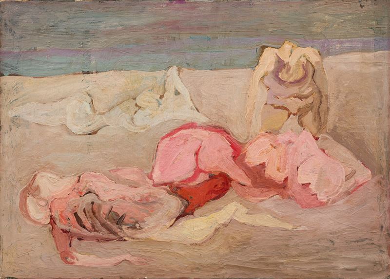 Piero Sadun - Nudi sulla Spiaggia