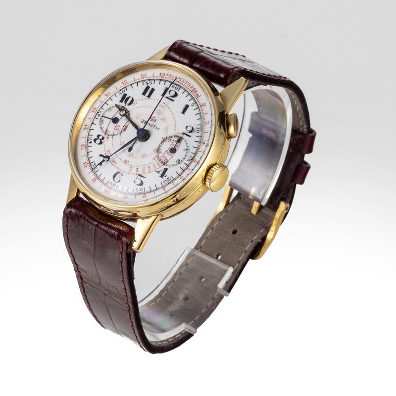 Raro Zenith Cronografo, anni Quaranta