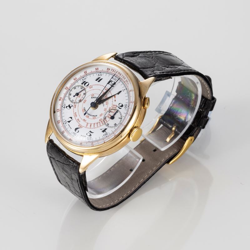 Eberhard Cronografo Monopulsante, anni Trenta