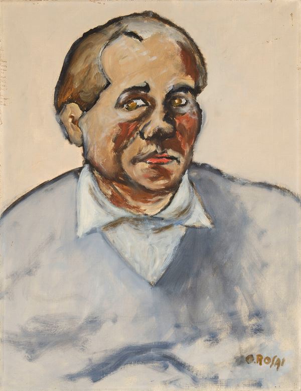Ottone Rosai - Autoritratto