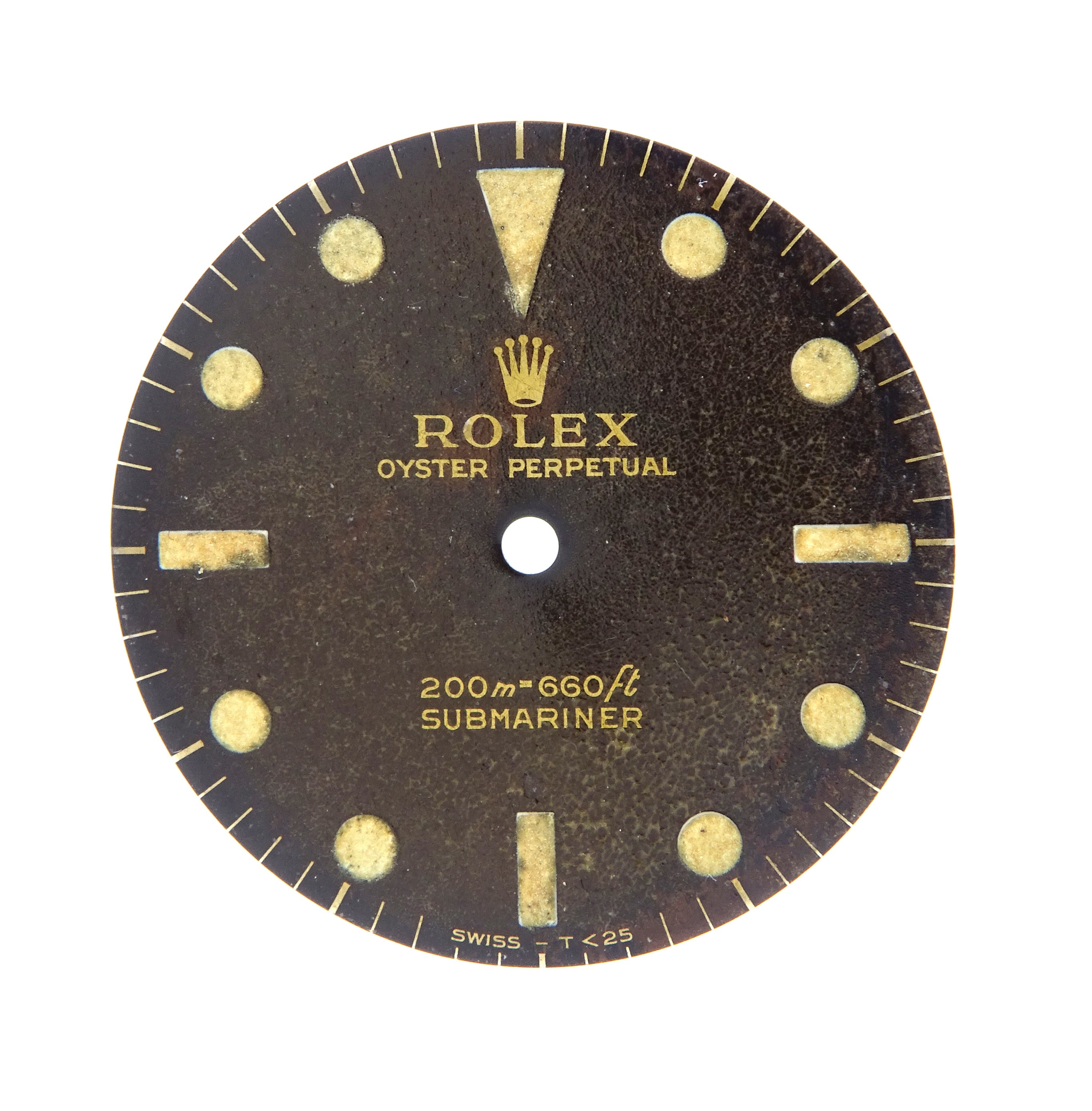 Raro Rolex Submariner, ref. 5513, 1964