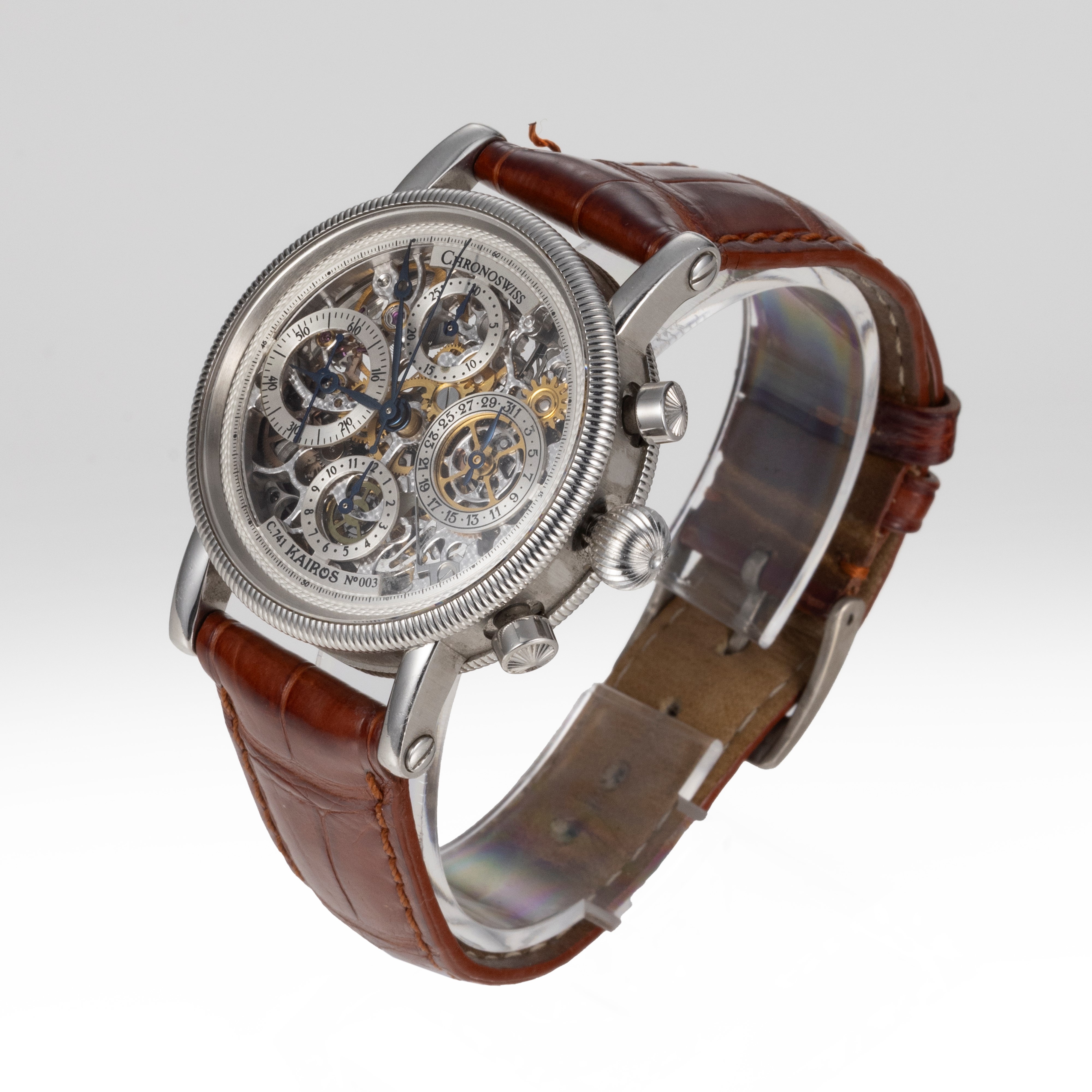 Raro Chronoswiss Crono Opus Squelette, ref. CH7523, anni Novanta